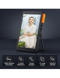 Monitor Selfie KZO X40F Inalámbrico 10.7x6.7cm HD para Vlog 2