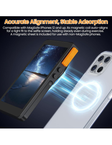 Monitor Selfie KZO X40F Inalámbrico 10.7x6.7cm HD para Vlog