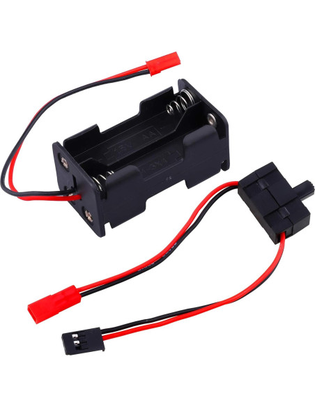 Soporte de Batería AA HobbyPark con Interruptores On/Off