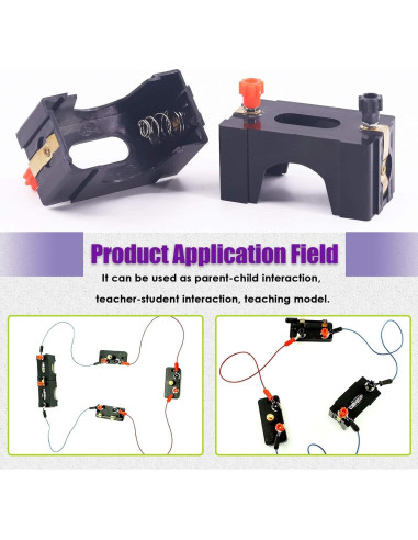 Kit de Soporte de Batería D en Serie o Paralelo 10 Piezas Swpeet