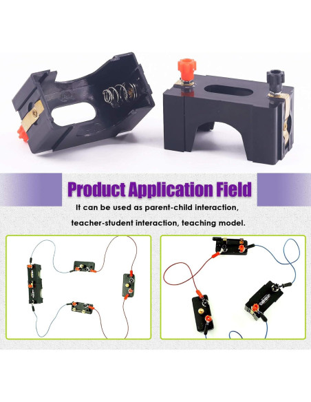 Kit de Soporte de Batería D en Serie o Paralelo 10 Piezas Swpeet