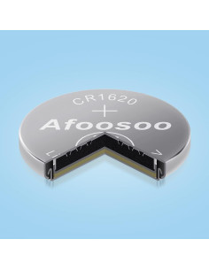 Baterías de Litio CR1620 Afoosoo - Paquete de 5 Unidades 3V 2