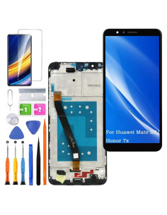 Pantalla LCD Táctil Reemplazo Huawei Mate SE Honor 7X Negro