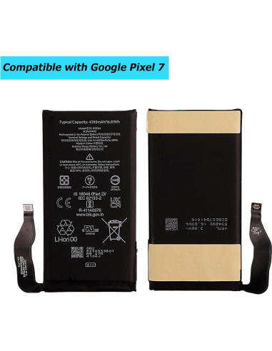 Batería de Reemplazo GZE8U para Google Pixel 7 4270mAh