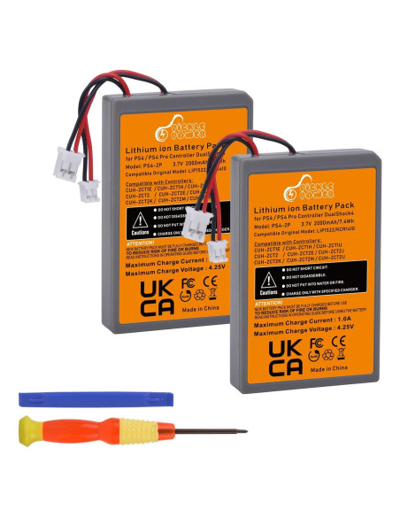 Batería Recargable Pickle Power 2000mAh para Controlador PS4