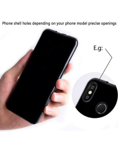 Funda de Silicona TPU para Ulefone Armor 33 Pro - Negro 2