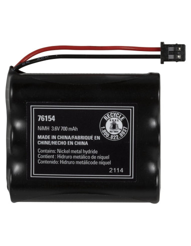 Batería Recargable Inalámbrica Power Gear 3.6V 700mAh NiMH