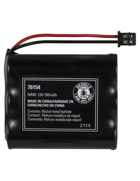 Batería Recargable Inalámbrica Power Gear 3.6V 700mAh NiMH