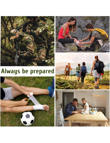 Kit de Supervivencia 170 Piezas Abpir para Emergencias