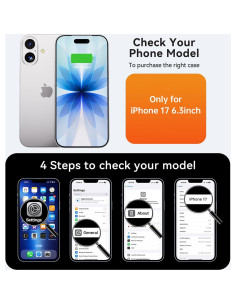 Estuche de Batería BOPPS para iPhone 17 8500mAh Negro 2