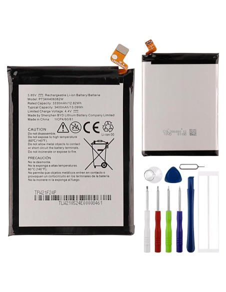 Batería de Reemplazo PT34H406082J 3400mAh para WIKO VOIX