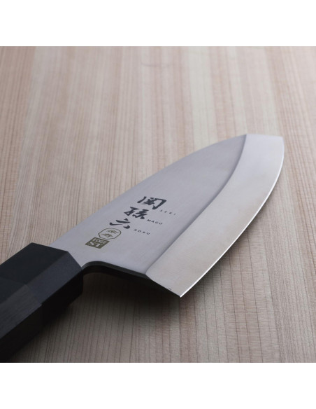 Cuchillo Deba Japonés KAI Seki Magoroku 180mm Acero Inoxidable
