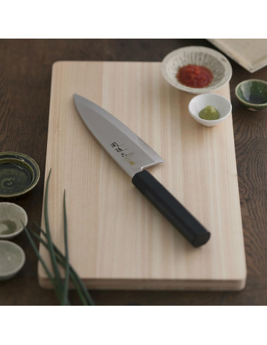 Cuchillo Deba Japonés KAI Seki Magoroku 180mm Acero Inoxidable