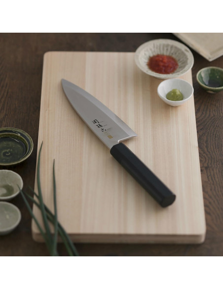 Cuchillo Deba Japonés KAI Seki Magoroku 180mm Acero Inoxidable