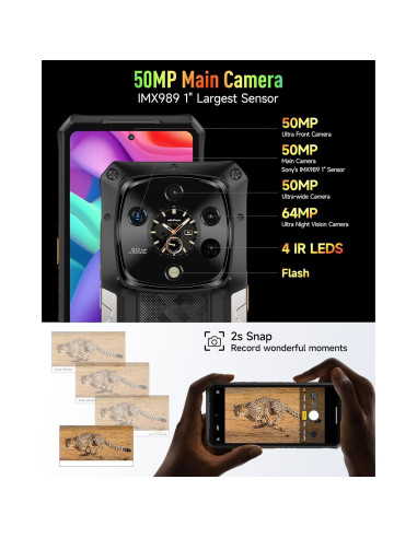 Ulefone Armor 28 Ultra 5G Resistente 32GB RAM 1024GB ROM