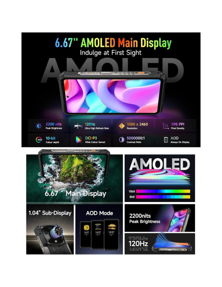 Ulefone Armor 28 Ultra 5G Resistente 32GB RAM 1024GB ROM