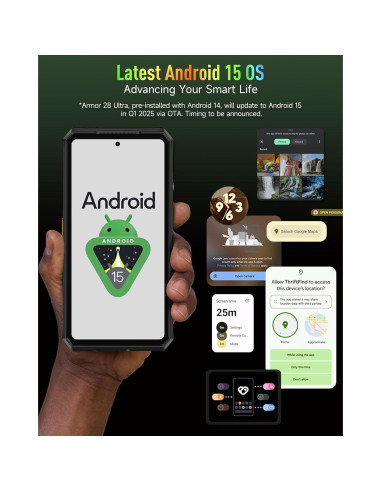 Ulefone Armor 28 Ultra 5G Resistente 32GB RAM 1024GB ROM