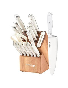 Juego de cuchillos de cocina Sabatier 15 piezas con afilador