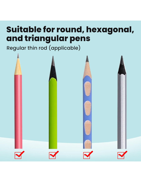 Sacapuntas Manual ZQS X60 Verde para Lápices 6.5-8 mm