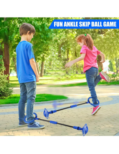 Bola de Salto de Tobillo Chridark Azul - Juguete Deportivo para Niños