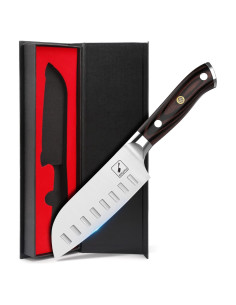 Cuchillo Santoku imarku 5" Acero Inoxidable Alto Carbono
