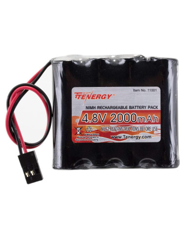 Batería recargable NiMH Tenergy 4.8V 2000mAh Hitec para RC