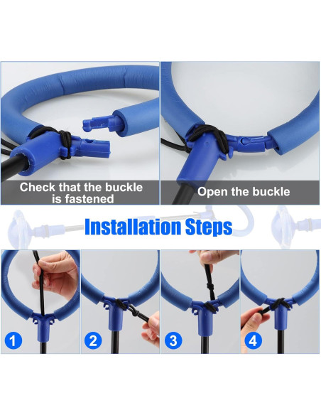 Bola de Salto de Tobillo Chridark Azul - Juguete Deportivo para Niños