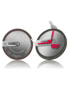 Paquete de 2 Baterías VL2020 para Llave BMW 3V 20mm