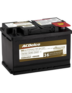 Batería AGM ACDelco 48AGM 70Ah 12V para Vehículos Start/Stop 2