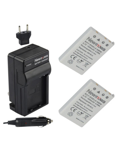 Batería de Reemplazo Newmowa EN-EL5 + Cargador para Nikon