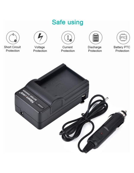 Batería de Reemplazo Newmowa EN-EL5 + Cargador para Nikon