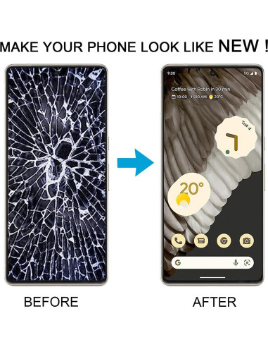Pantalla LCD Google Pixel 7 Pro WANGJIANBO Con Marco Completo