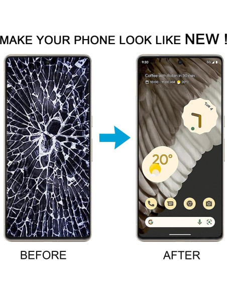 Pantalla LCD Google Pixel 7 Pro WANGJIANBO Con Marco Completo