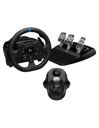Volante Logitech G923 + Cambio de Fuerza - PS5/PC