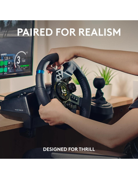 Volante Logitech G923 + Cambio de Fuerza - PS5/PC