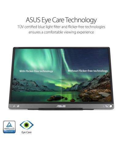 Monitor Portátil ASUS ZenScreen MB16ACE 15.6" Full HD USB-C