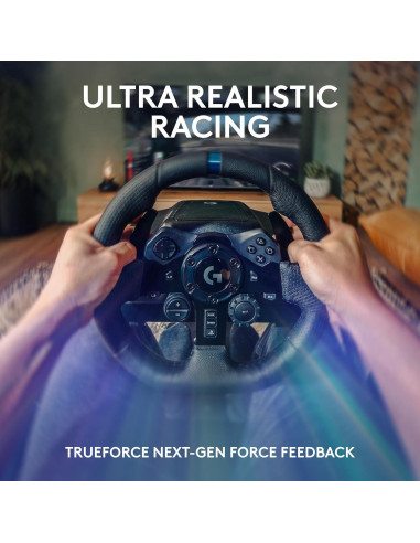 Volante Logitech G923 + Cambio de Fuerza - PS5/PC