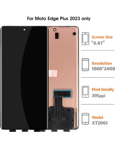 Pantalla OLED Original para Motorola Moto Edge+ 2023 6.67" 2