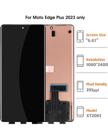 Pantalla OLED Original para Motorola Moto Edge+ 2023 6.67"