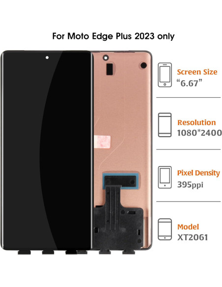 Pantalla OLED Original para Motorola Moto Edge+ 2023 6.67"