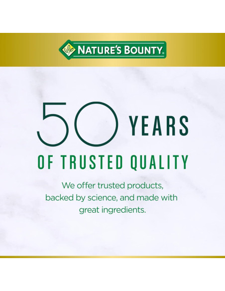 Suplemento Ácido Fólico Nature's Bounty 800mcg 250 Tabletas
