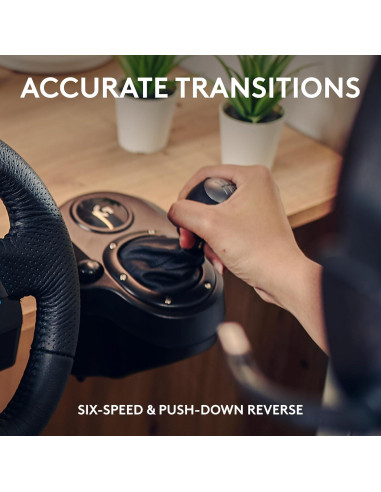 Volante Logitech G923 + Cambio de Fuerza - PS5/PC