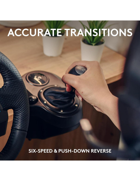 Volante Logitech G923 + Cambio de Fuerza - PS5/PC