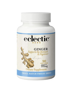 Jengibre Liofilizado Crudo Instituto Eclético 90 Cápsulas