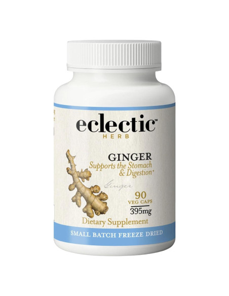 Jengibre Liofilizado Crudo Instituto Eclético 90 Cápsulas