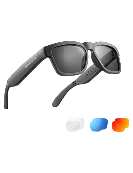 Gafas Inteligentes OhO Classic Pro con Altavoz Bluetooth UV400