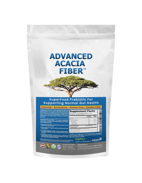 Polvo de Fibra de Acacia Avanzada 450g Suplemento Digestivo