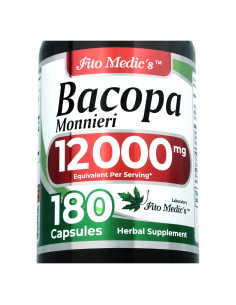 Bacopa Monnieri FITO MEDIC'S Lab 180 Cápsulas 600 mg