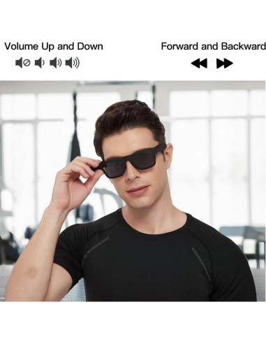 Gafas Inteligentes OhO Classic Pro con Altavoz Bluetooth UV400