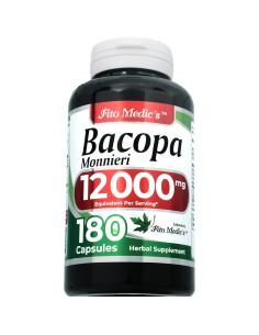 Bacopa Monnieri FITO MEDIC'S Lab 180 Cápsulas 600 mg 2